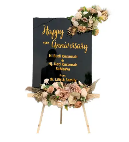 Papan Bunga Akrilik Manggarai Barat